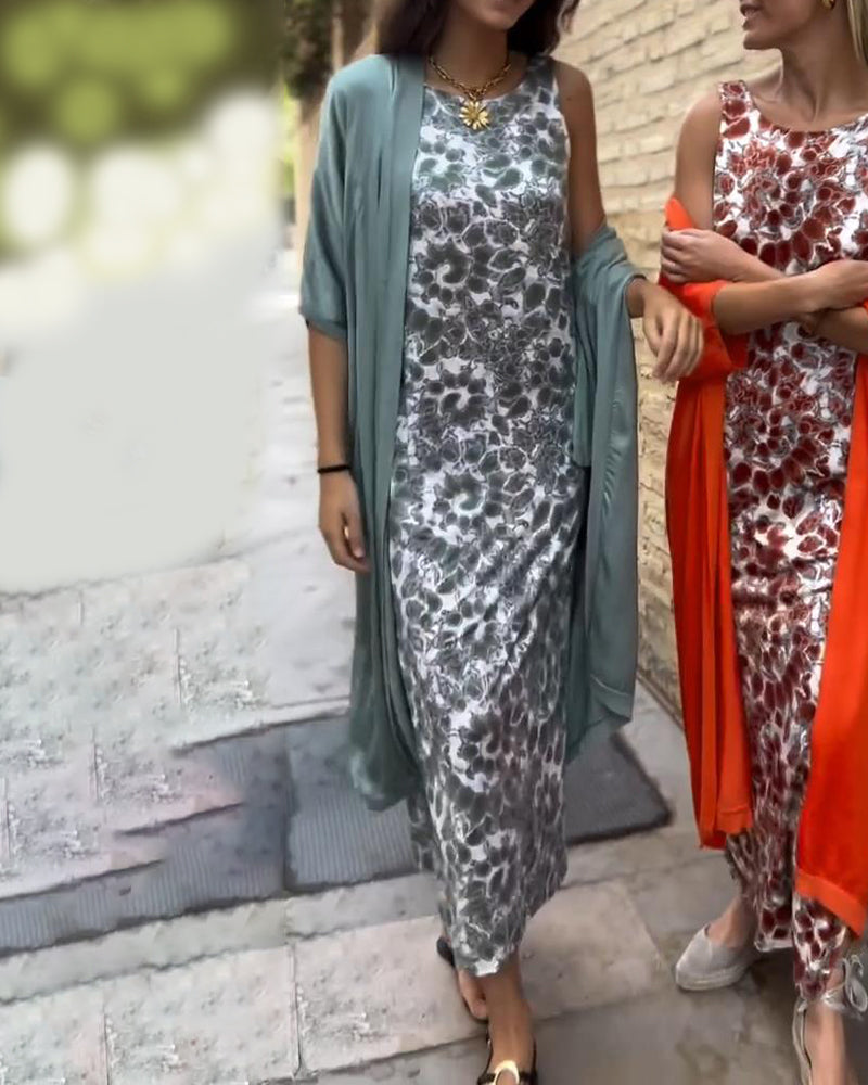 VIVIANA | Elegant Tvådelad Set för Sommar och Semester