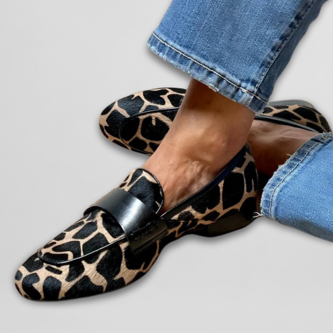 Leopard| Djurtryck Loafer