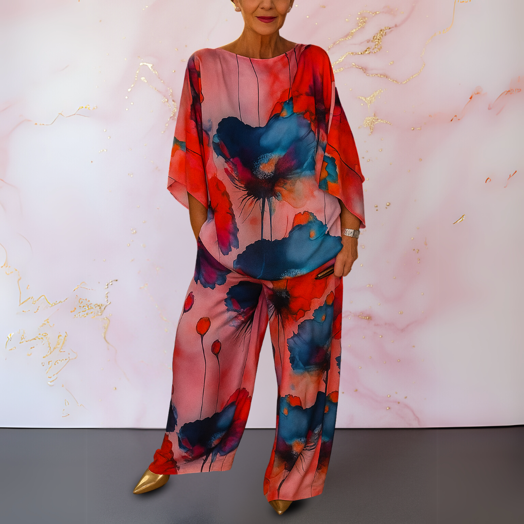 Moniek | Siden Tvådelad Damset