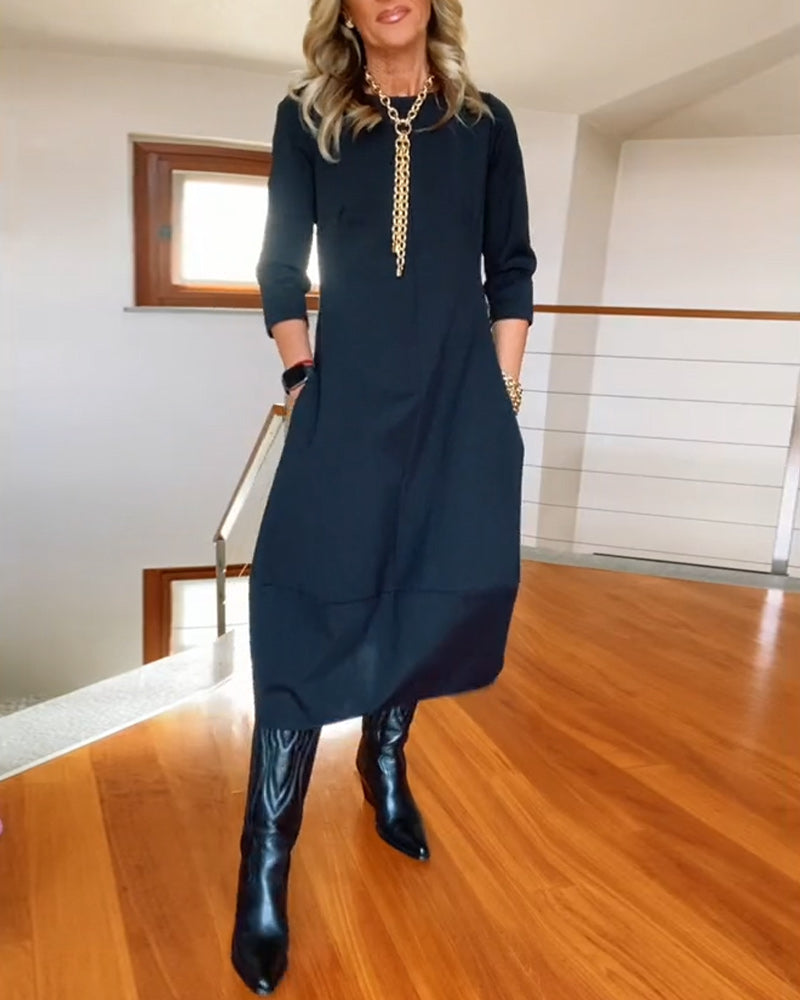 Graces avslappnade elegansklänning