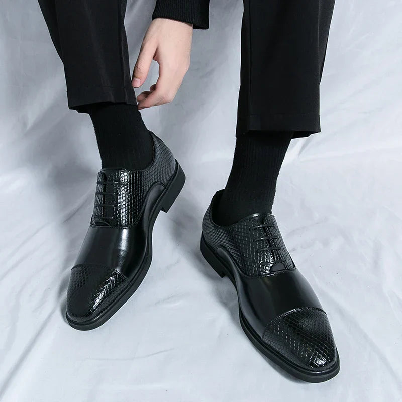 Slyther Luxe Mönstrade Brogues