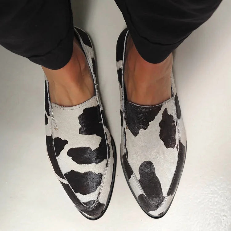 LIVIA | ELEGANTA KOMFORTABLA LOAFERS MED LITEN KLACK
