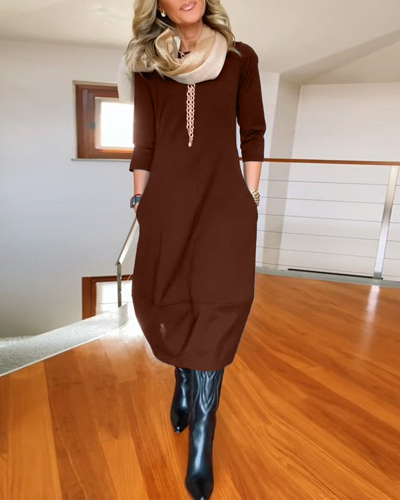 Graces avslappnade elegansklänning