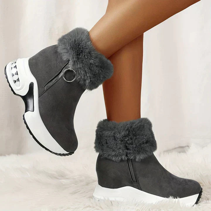 Jessica | Dekorerade Kilklackssneakers