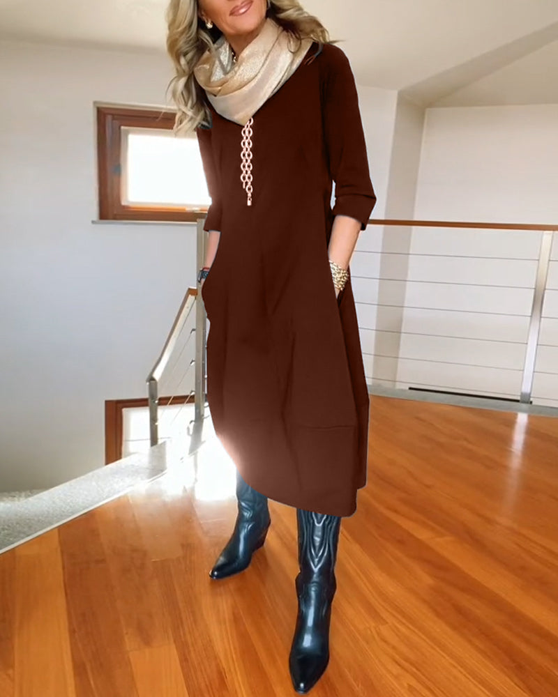 Graces avslappnade elegansklänning