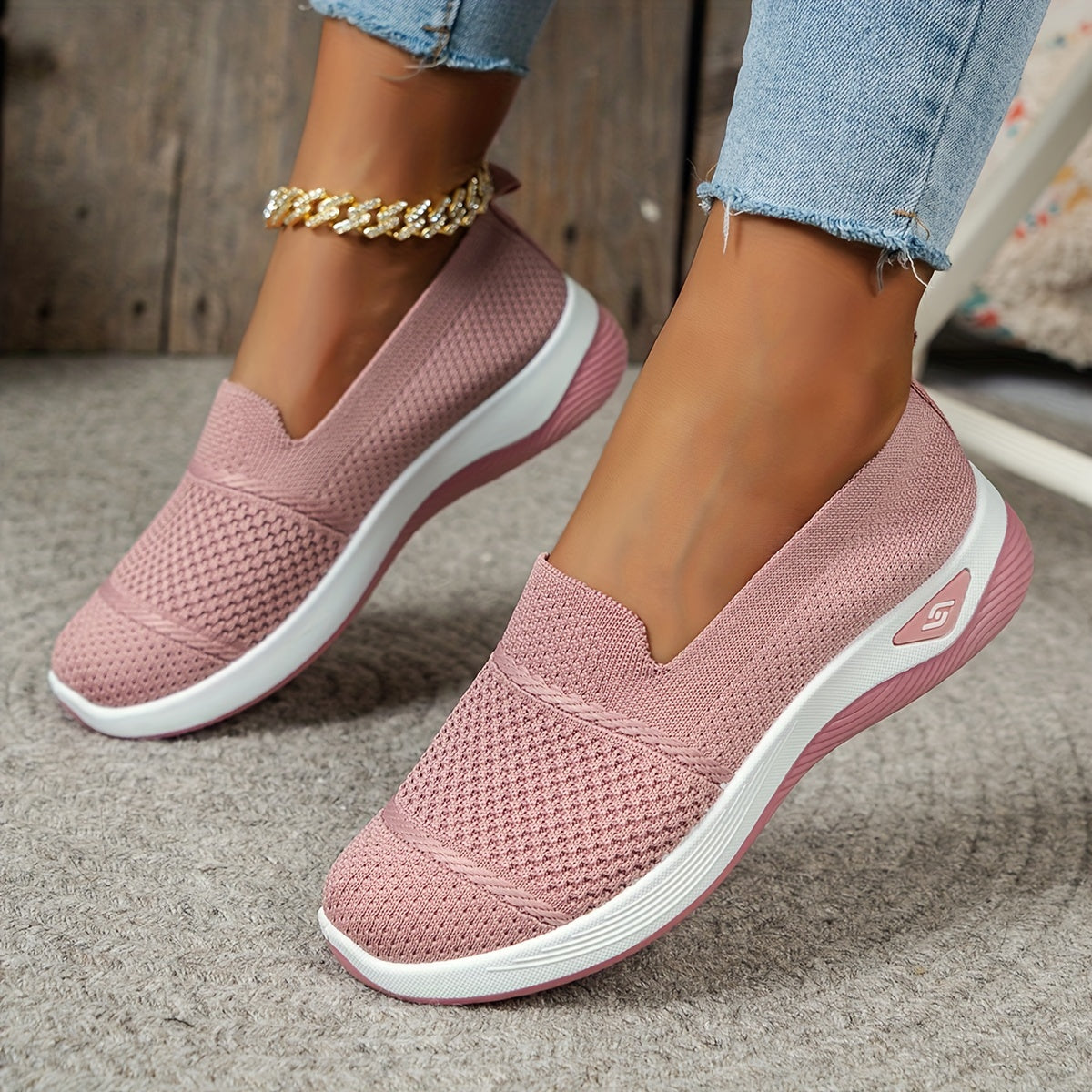 Cora | Bekväma Ortopediska Dam Slip-On Skor