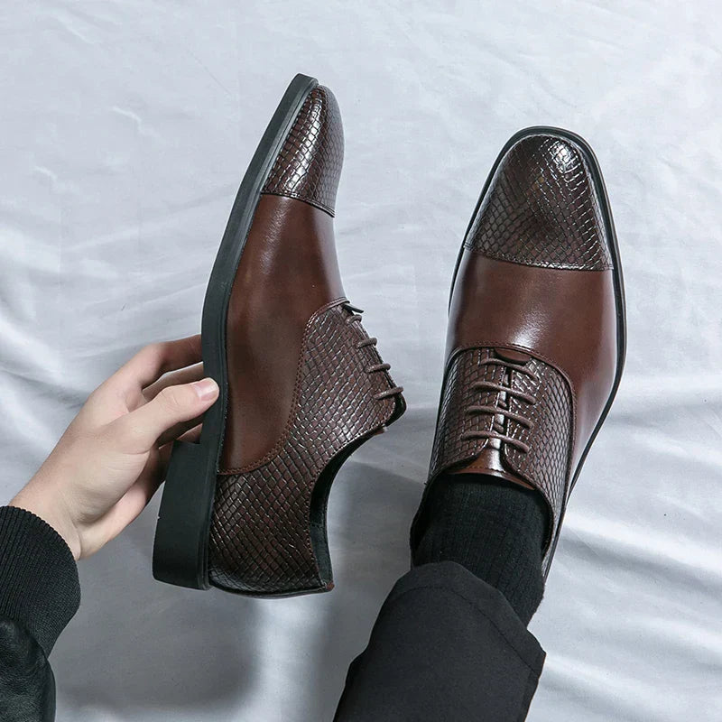 Slyther Luxe Mönstrade Brogues