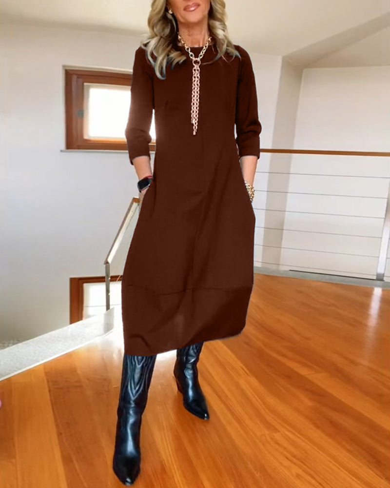 Graces avslappnade elegansklänning