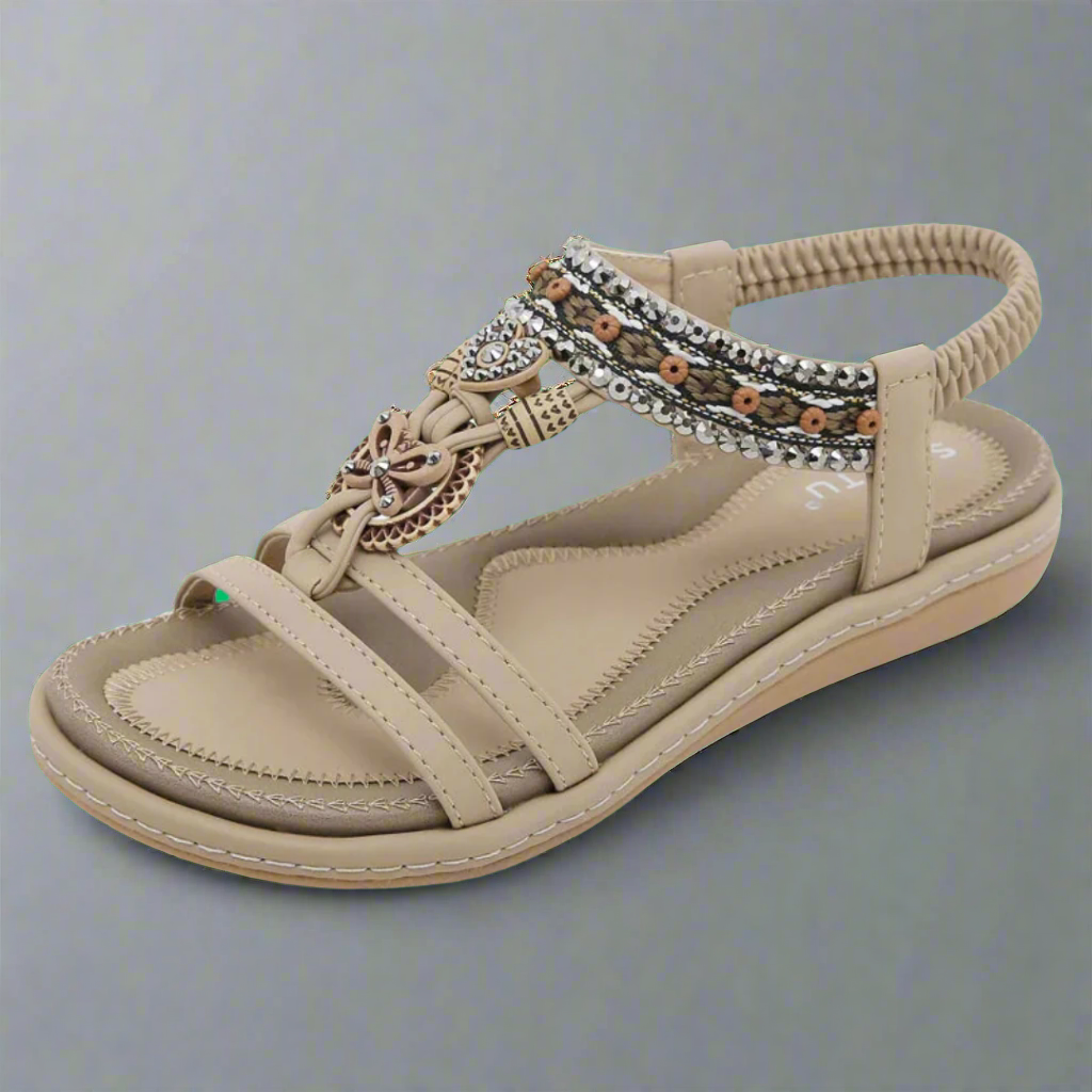 Felicitas | Handgjorda Boho-sandaler av premium-material