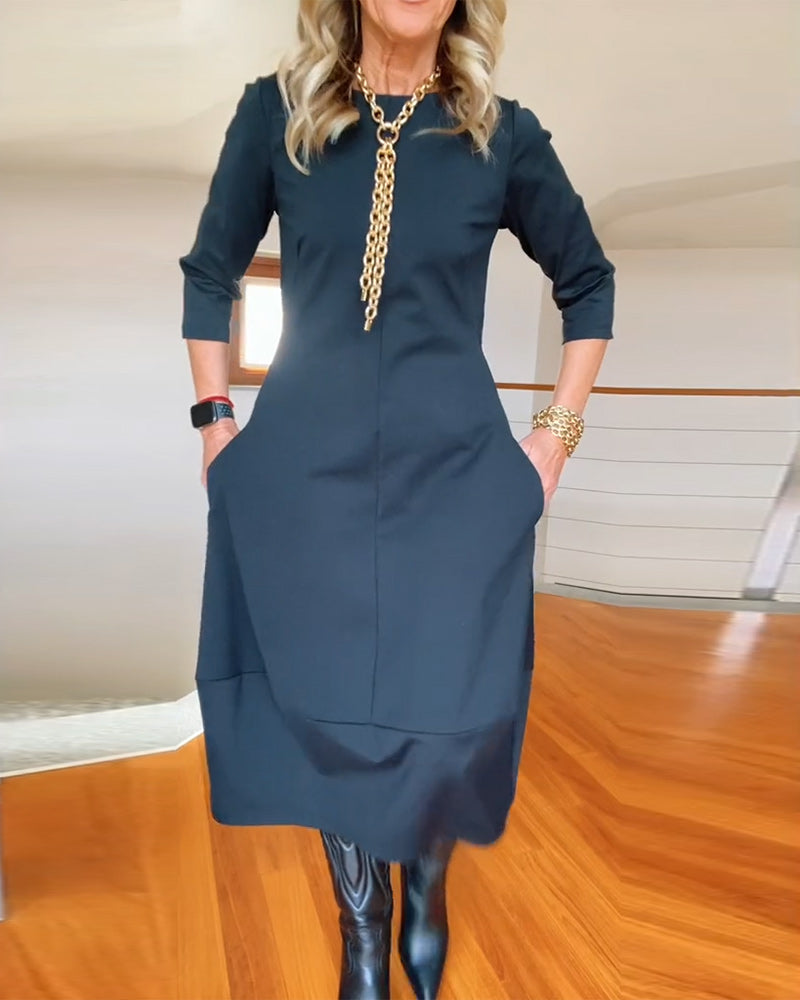 Graces avslappnade elegansklänning