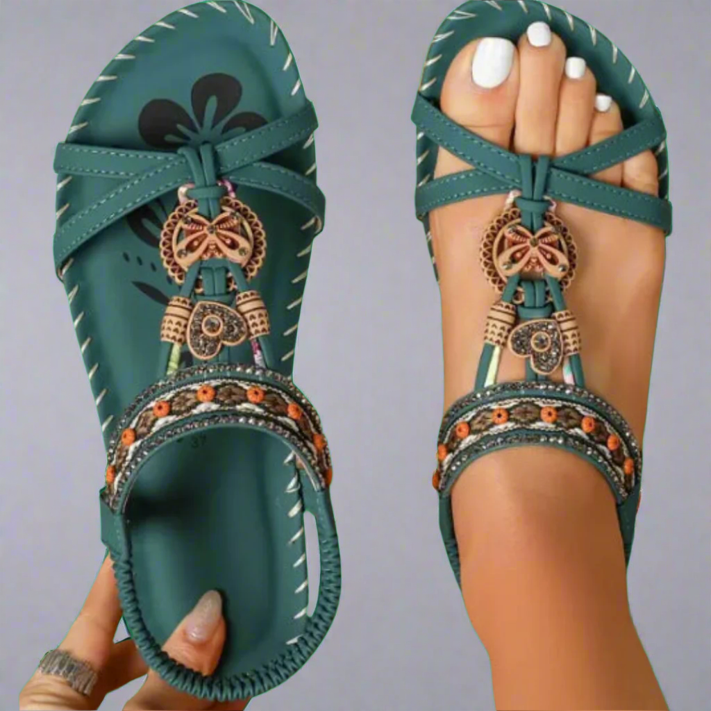 Corinna | Handgjorda sommarsandaler i premium-material
