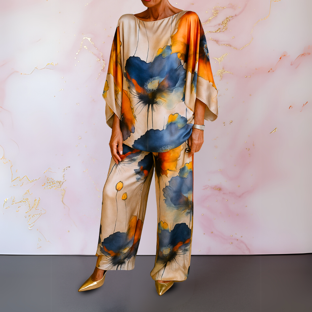 Moniek | Siden Tvådelad Damset