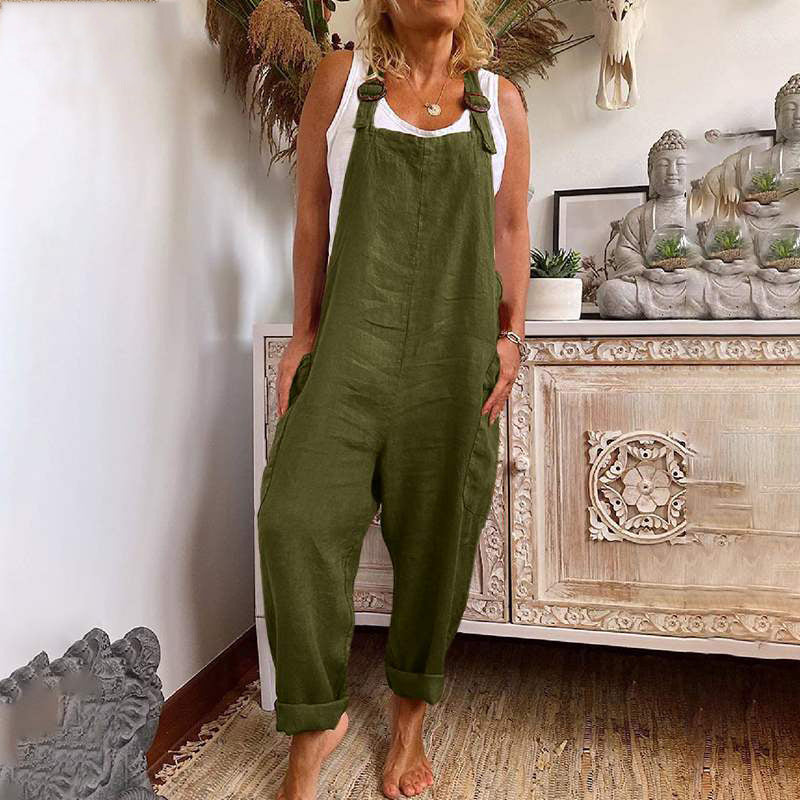 Janine Tidlös Jumpsuit - Avslappnad Elegans