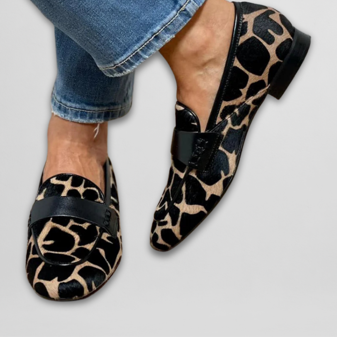 Leopard| Djurtryck Loafer