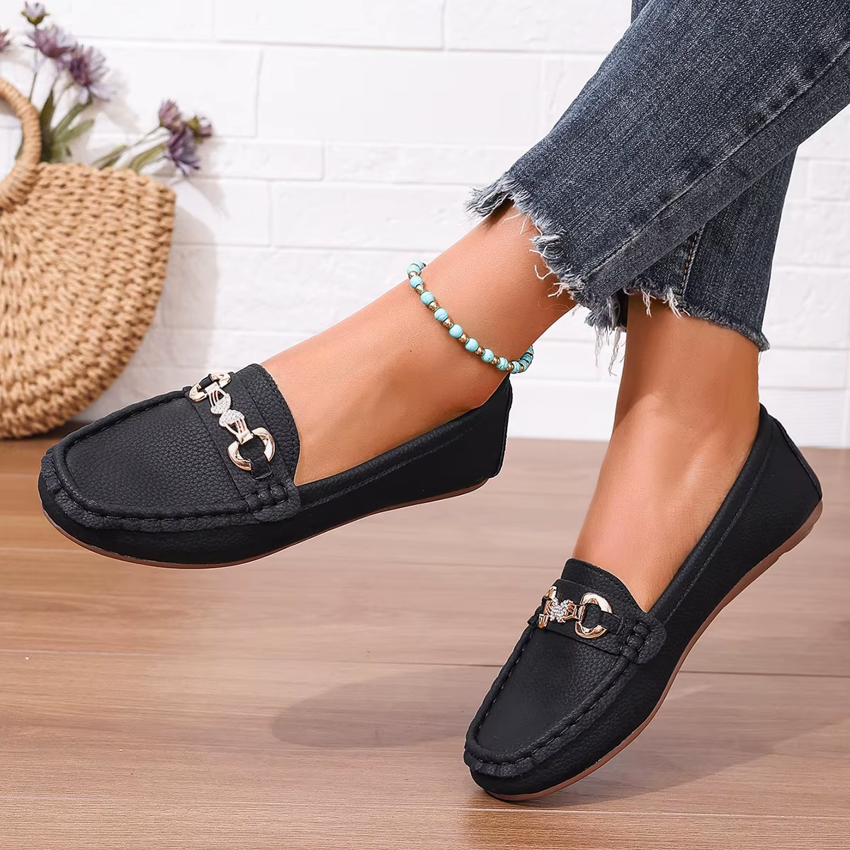 LuxeChain Loafers