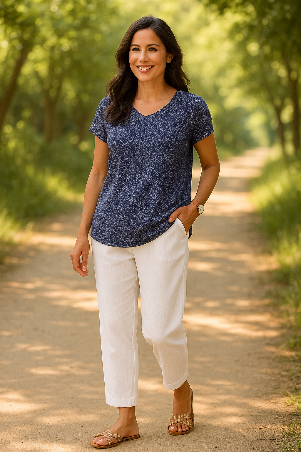 Naomi | Lätt sommarbyxa