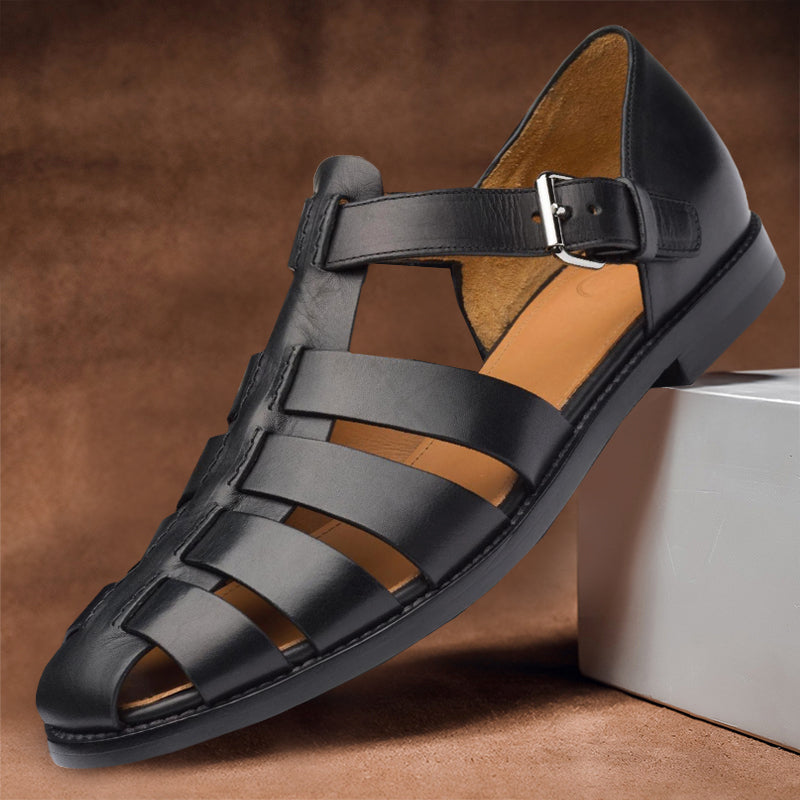 Joe | Moderna Flexibla Läder Sandaler