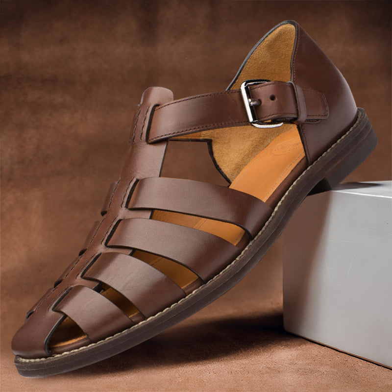 Joe | Moderna Flexibla Läder Sandaler