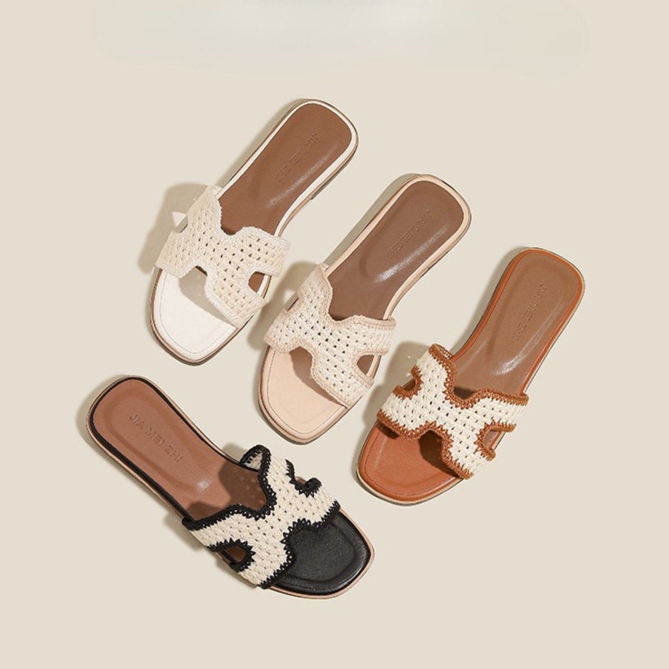 ÉLISE RAPHIA | ELEGANTA SANDALER
