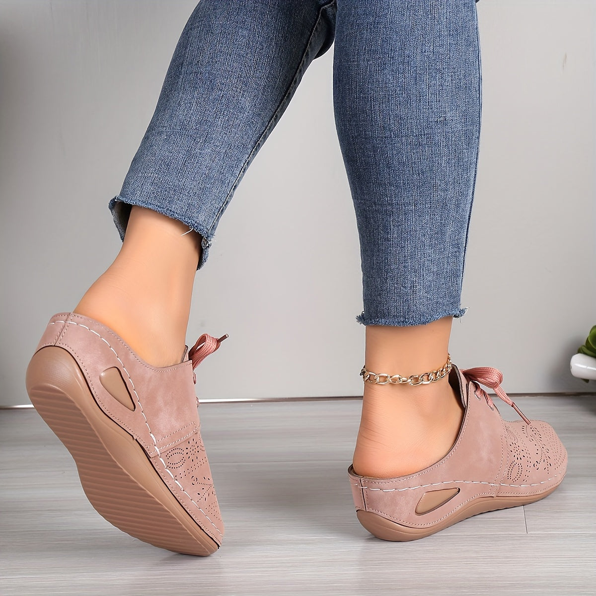 Serena | Ortopediska Slip-On Skor med Fotvalvsstöd och Andningsbar Komfort