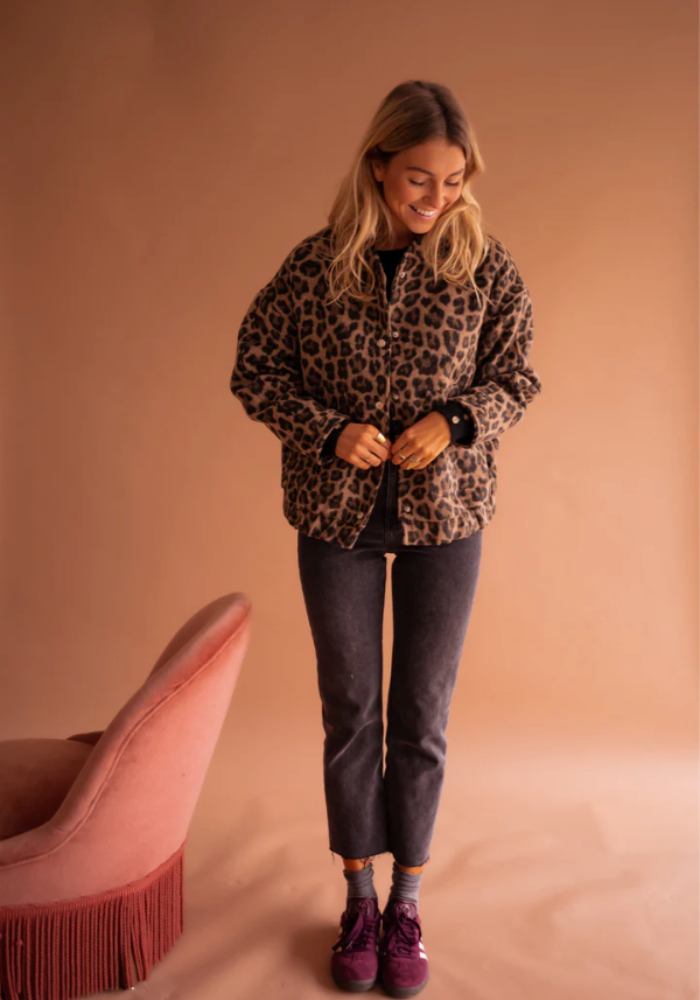 LEONA | Leopard Bomberjacka