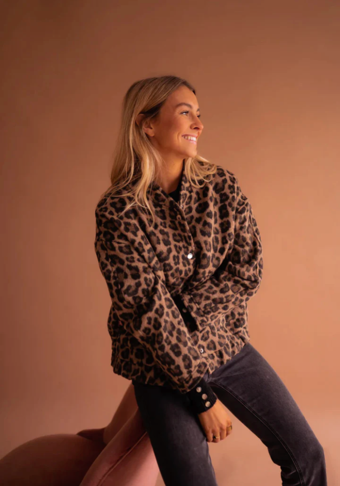 LEONA | Leopard Bomberjacka
