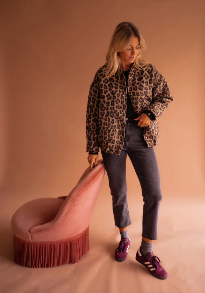 LEONA | Leopard Bomberjacka