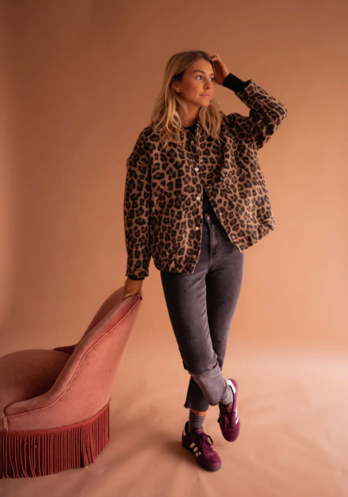 LEONA | Leopard Bomberjacka