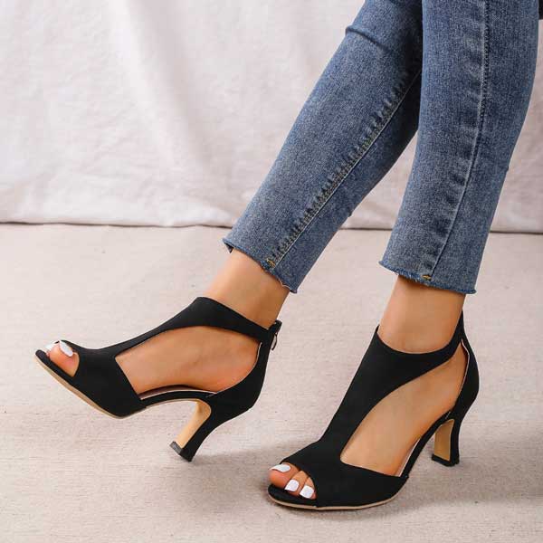 Ortopediska Sandaler med Klack