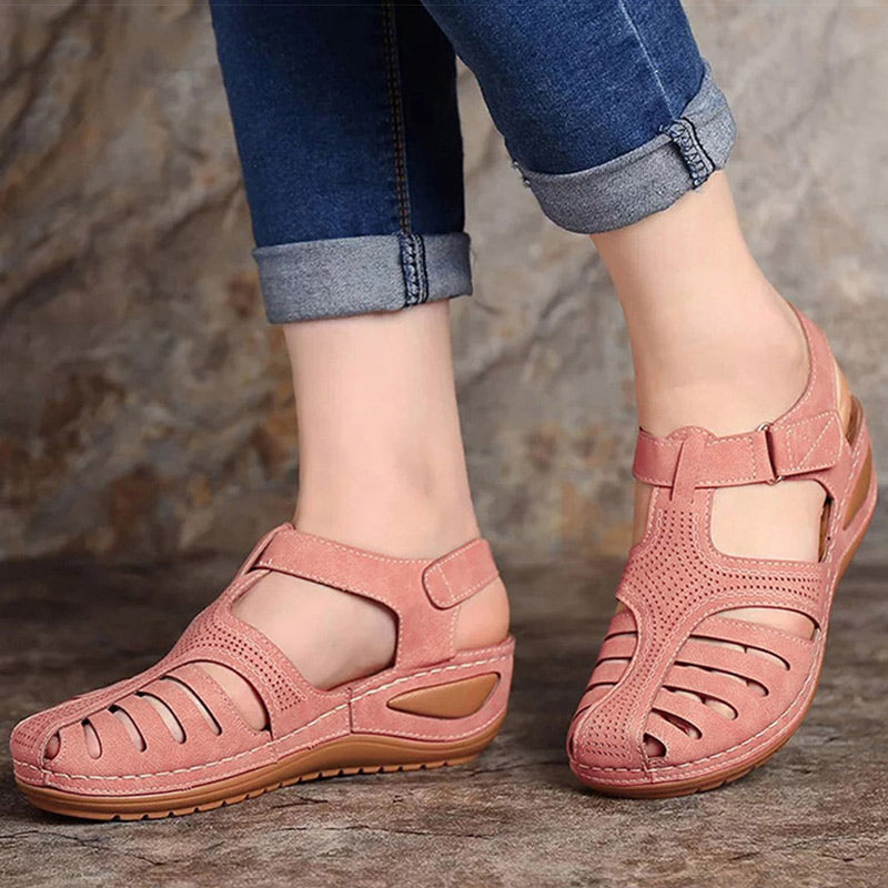 Ellie| Ortopediska Sandaler med Fotvalvsstöd och Hög Komfort