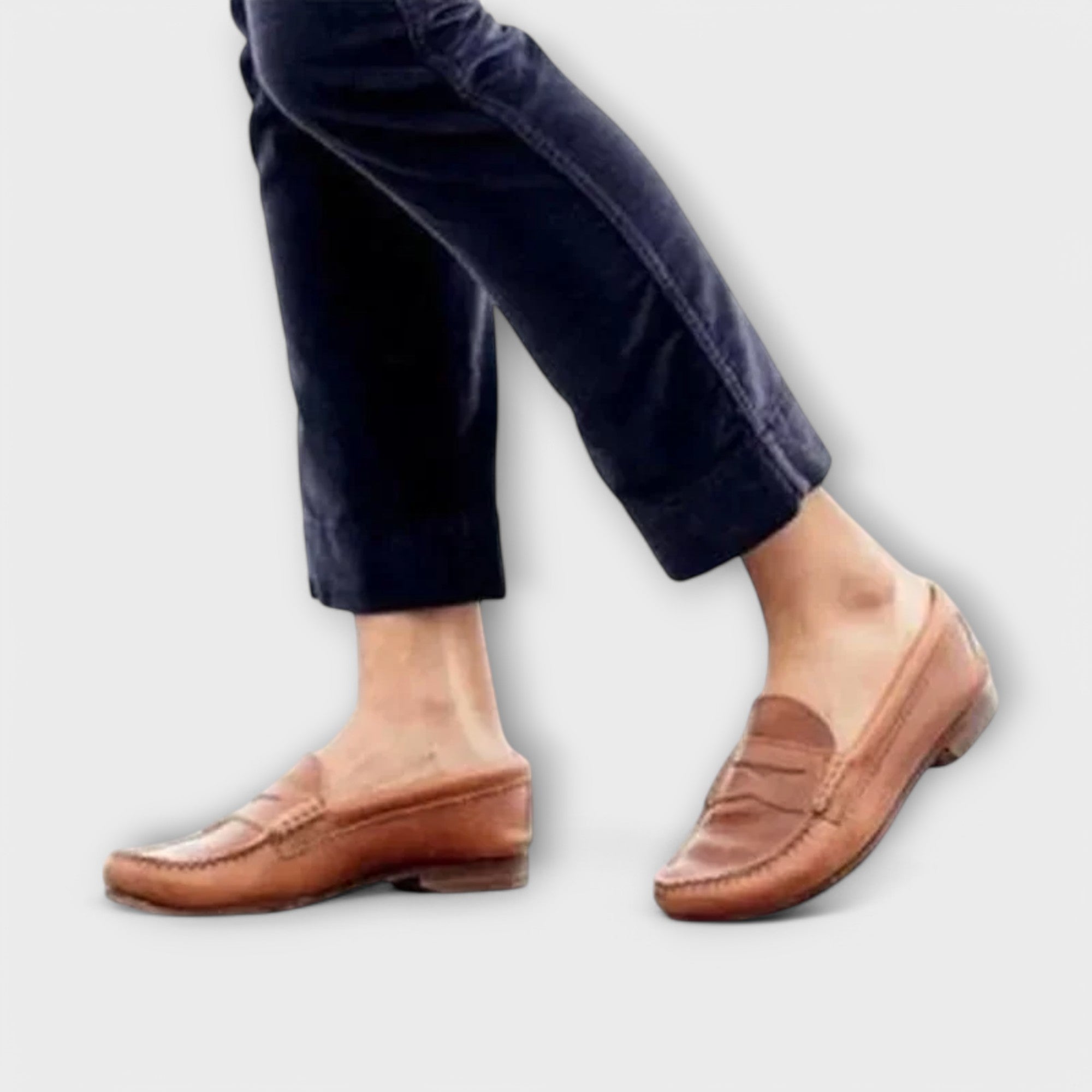 Klassiska dam-loafers