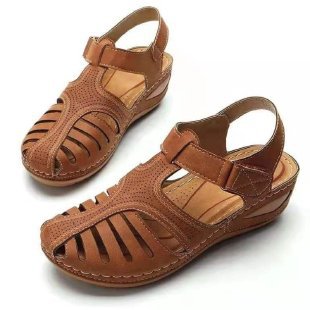 Ellie| Ortopediska Sandaler med Fotvalvsstöd och Hög Komfort