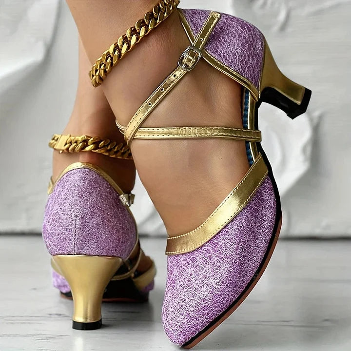 Taleia - Elegant sandal med klack