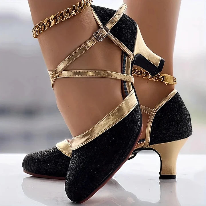 Taleia - Elegant sandal med klack