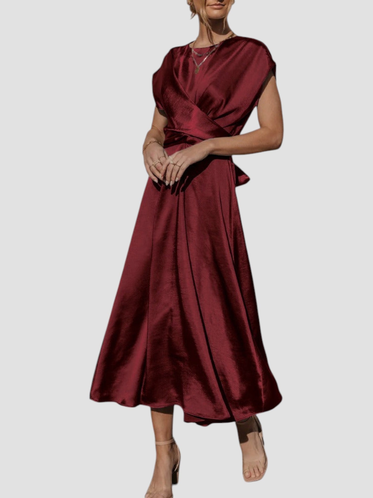 Leanna | Elegant Midi Klänning