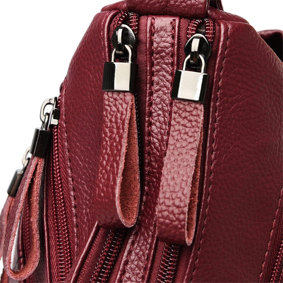 Evangeline - Designer Multi-Layer Crossbody Axelväska