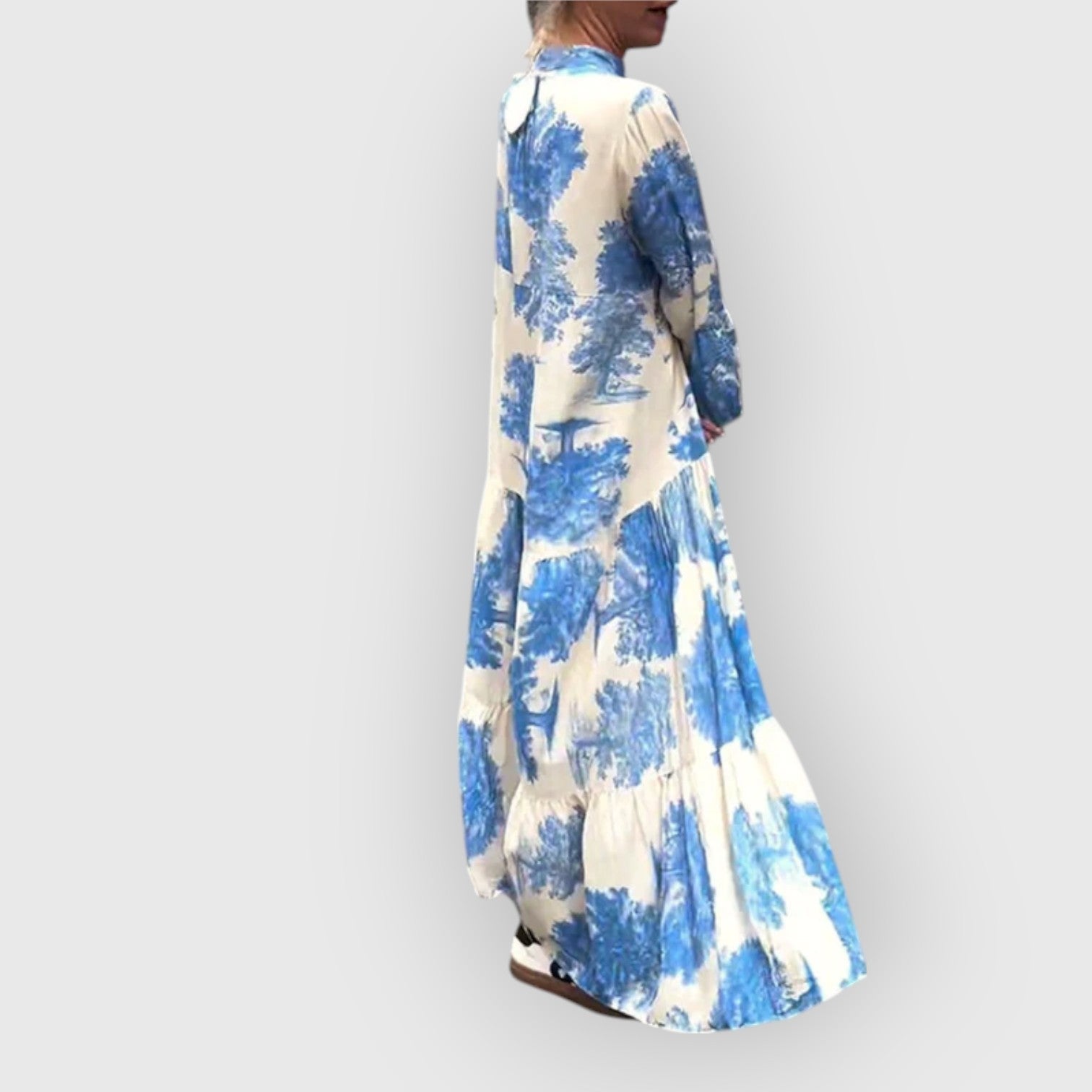 Mirone | Blommor Maxi Klänning