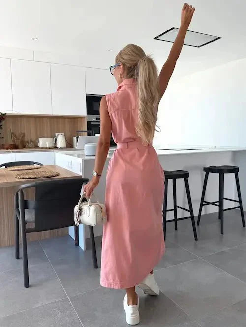 Ivy | Maxi Denim Klänning