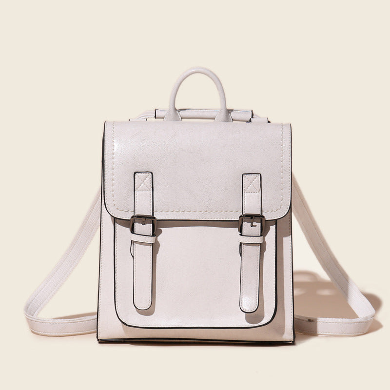 Vintage charm ryggsäck med spänne