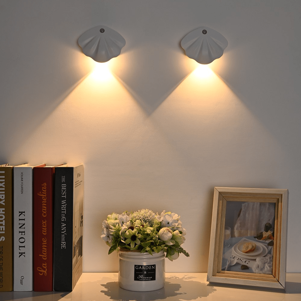 AuroraLite Snäcka-Lampa