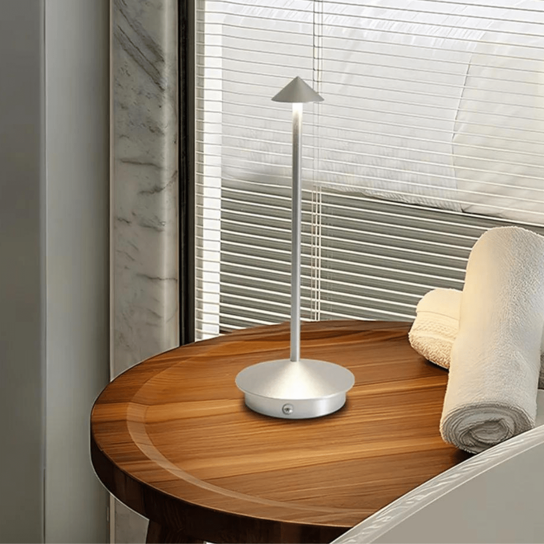 Beacon-lampa i pilform