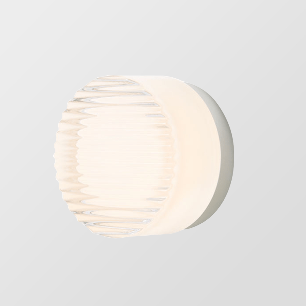 Cristallin Modern Rund Vägglampa