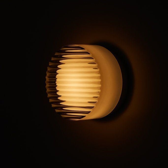 Cristallin Modern Rund Vägglampa
