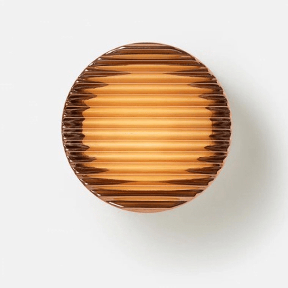 Cristallin Modern Rund Vägglampa