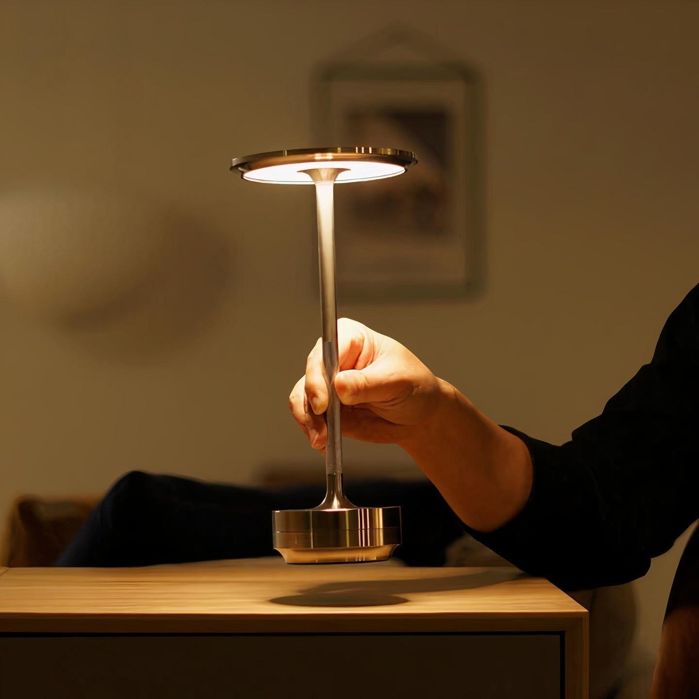 Glimmer Minimalistisk Bordslampa