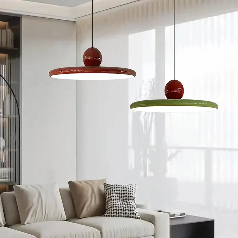 Glint Bauhaus-inspirerad Glaze-hänglampa