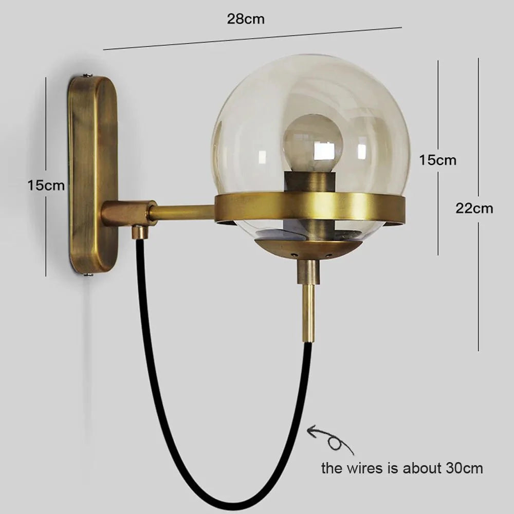 Kairo Orb Vägglampa