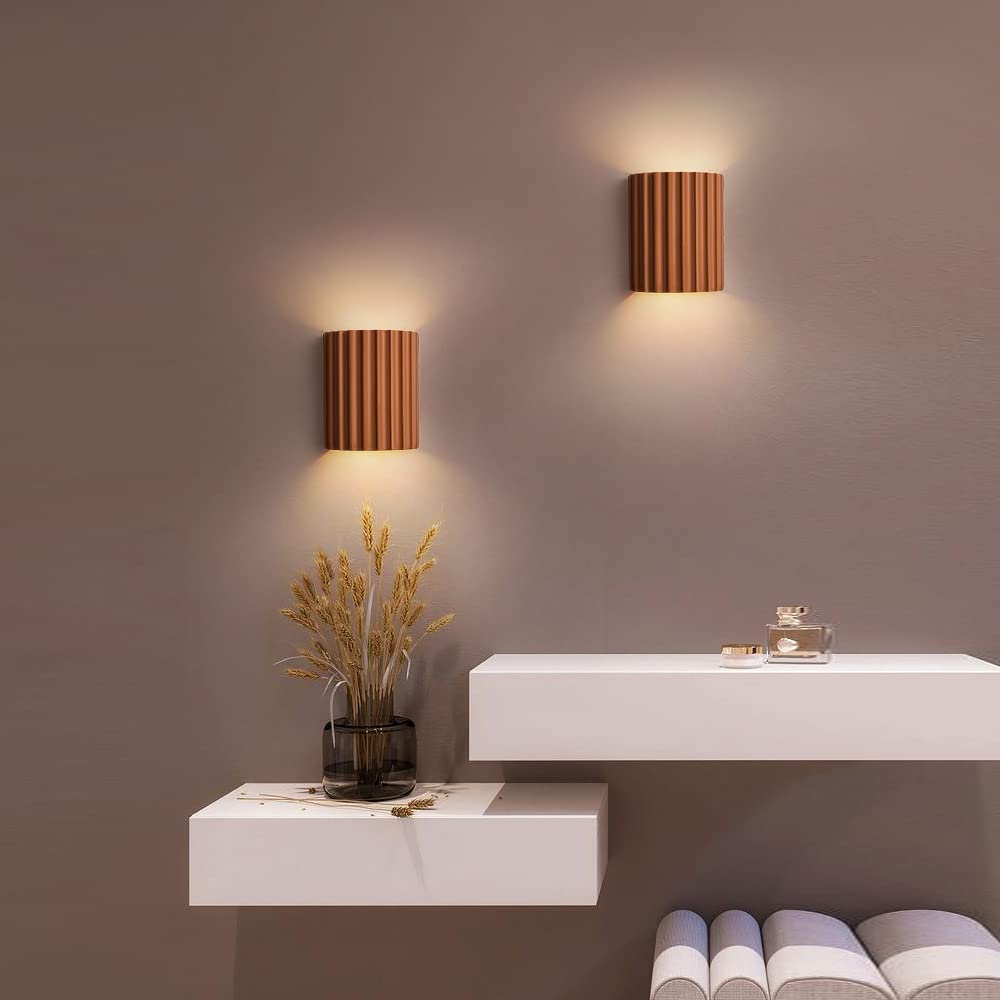 Lumière Halvcirkelformad Vägglampa