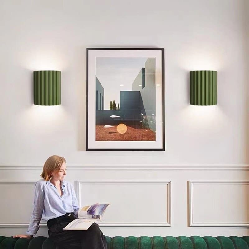 Lumière Halvcirkelformad Vägglampa