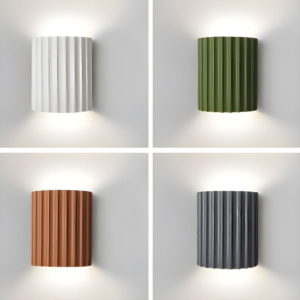 Lumière Halvcirkelformad Vägglampa